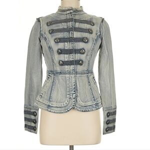 Guess Women's Denim Military Jacket